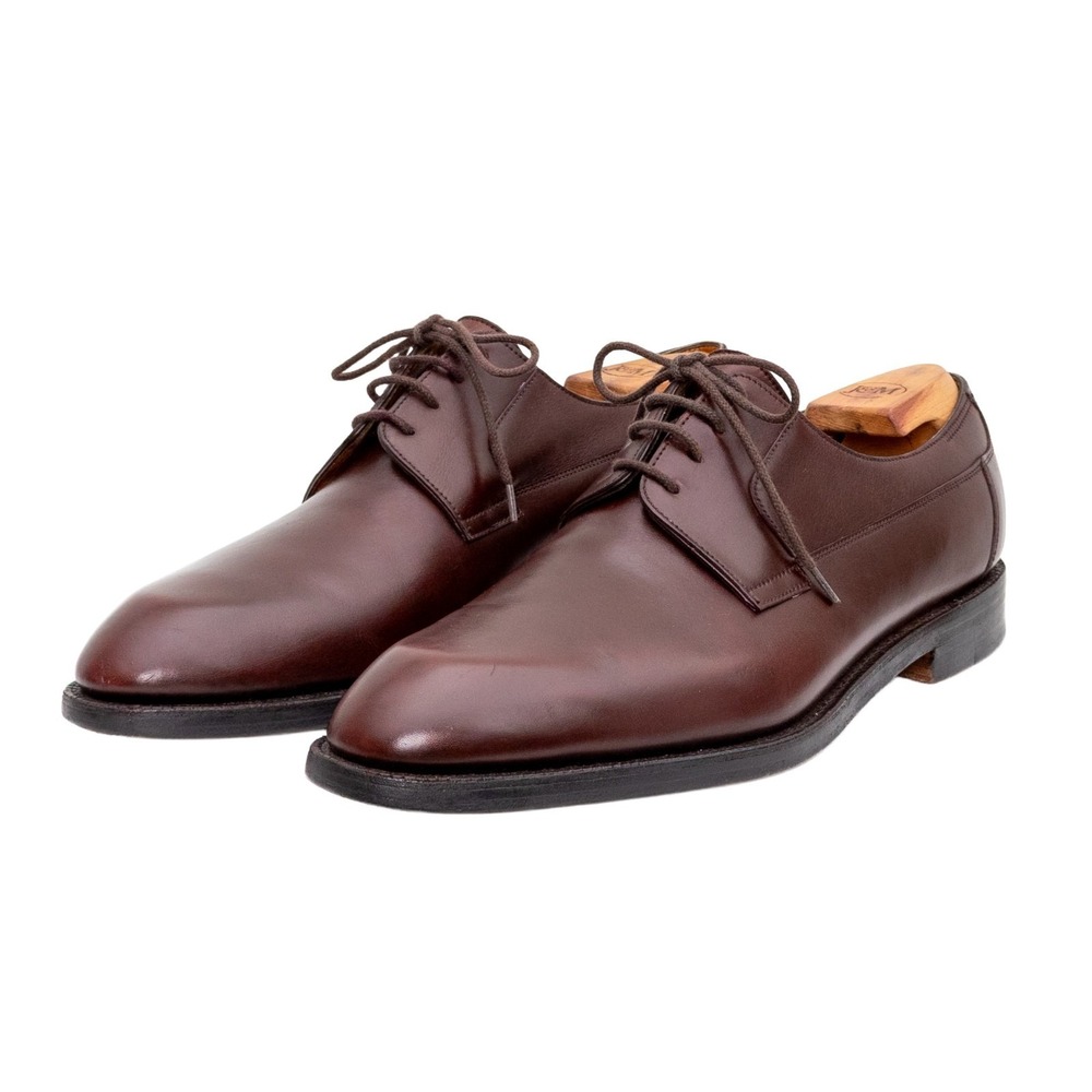 John Lobb Brown Calf Leather Derby Shoes Mens UK 10.5 E US 11.5  Lace‎ Up Harley